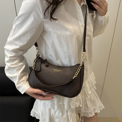 Fashion Shoulder Crossbody Bag with Adjustable Strap, Elegant Underarm Bag for Leisure Daily Party Handbag, Women'S Shoulder Bag