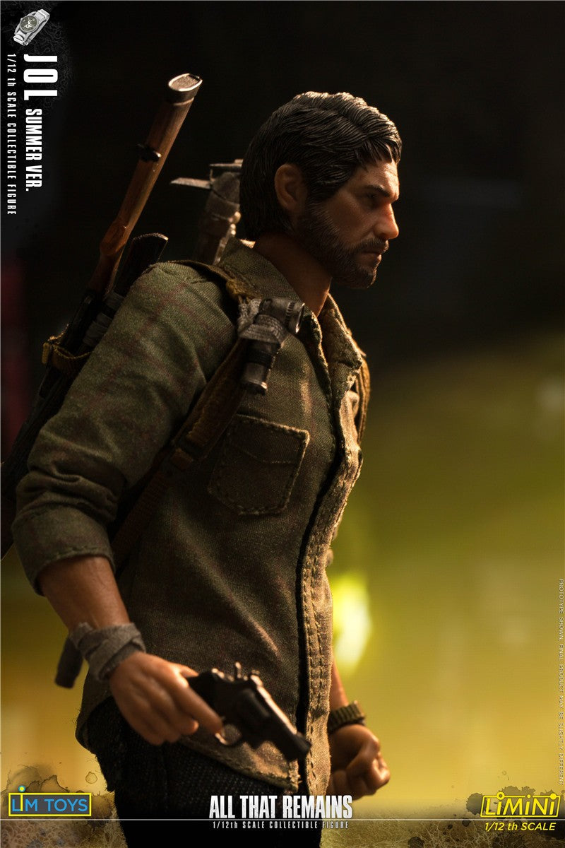 Novo Estoque LIMTOYS LMN004 LMN005 LMN006 1/12 The Last Survivor Joel Ellie Action Figure Modelo 6'' Soldado Conjunto Completo Brinquedos
