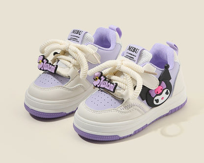 2025 Children's Casual Shoes Girls Comfortable Board Shoes Breathable Non Slip Running Shoes Sneakers