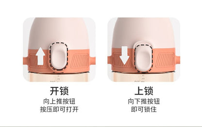 ? Minitutu ?New flip wide mouth PPSU baby bottle/drop and high temperature resistant baby bottle with child lock