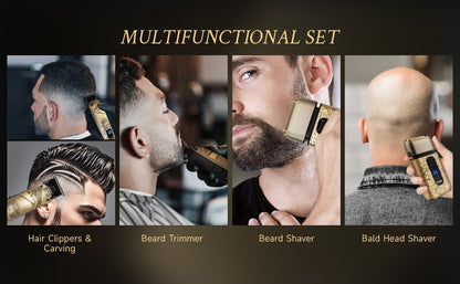 Foil Shavers for Men with Head Shaving, Hair Beard Trimmer, Face Mustache Grooming Kit, Bald Head Shavers  and  and Haircutting