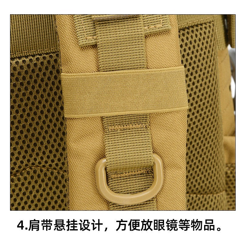45L Men's Outdoor backpack Molle Backpack Hiking Backpack with bottle Stand Outdoor Hiking bag Fitness Backpack