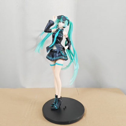 Hatsune Miku Figura Anime Menina Modelo Decoração de Mesa Boneca Colecionável Presente para Fãs Estátua Vocaloid Japonesa Kawaii Otaku