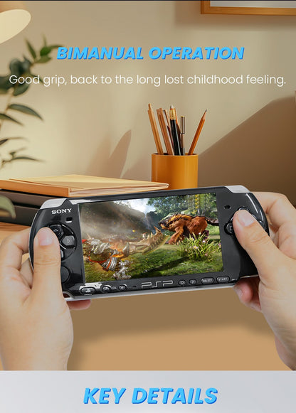 Original Sony PSP 3000 Handheld Game Console PlayStation Portable PSP-3006 Arcade Game Console Holiday Gift with Free Games