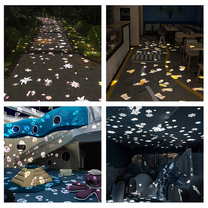 Custom Outdoor Creative Special Effect Pattern Light Led Dynamic Projection Lamp