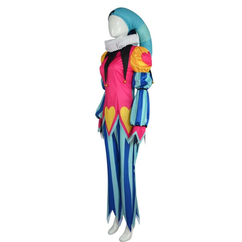 Fizzarolli Cosplay Costume Tops Pants With Hat Neckwear Gloves Full Set Role Play Halloween Carnival Costume Suit