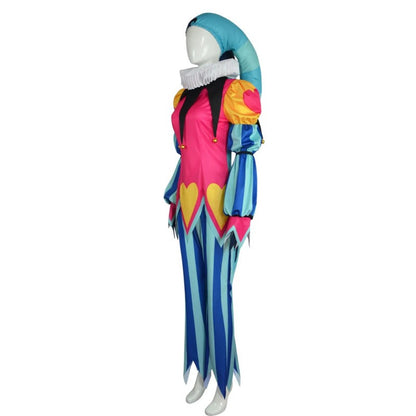 Fizzarolli Cosplay Costume Tops Pants With Hat Neckwear Gloves Full Set Role Play Halloween Carnival Costume Suit