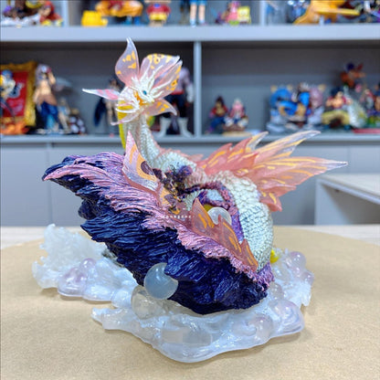 Monster Hunter World 4 Mizutsune Garagem Capcom Estátua Colecionável Modelo Boneco Brinquedo