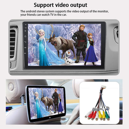 MTIJIEY 2+64G 2 Din Rádio Automotivo Carplay Android Auto 9" Player Multimídia Universal FM GPS WIFI Para Toyota VW Hyundai Kia Nissan