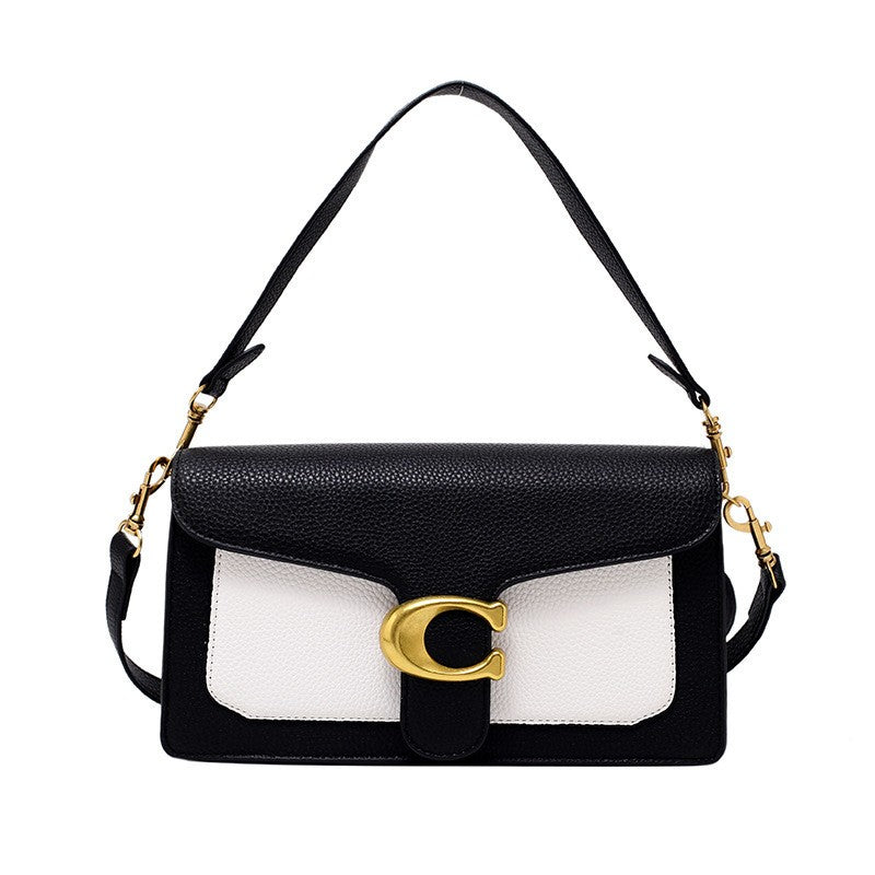 Hot selling retro fashion handbag with versatile temperament and trendy single shoulder crossbody bag for women
