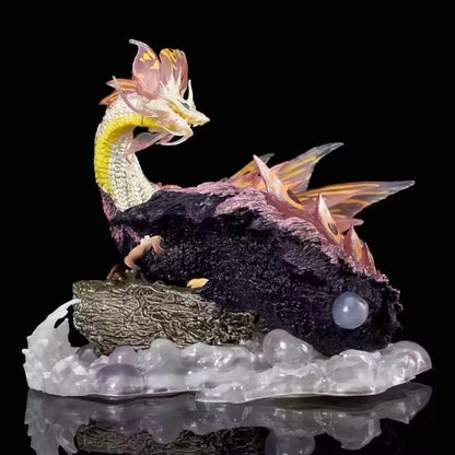 Figura de Dragão de Jogo Monster Hunter de 17CM Mizutsune Zinogre Monstros Nergigante Iceborne Velkhana Zinogre Figura de Ação de PVC Brinquedo