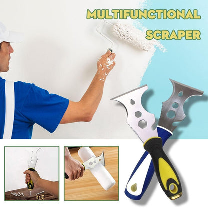 Espátula Multiuso 15 Em 1 Raspador De Tinta De Aço Removedor Ferramenta De Construção Para Papel De Parede Abridor De Lata Ferramenta Caseira DIY