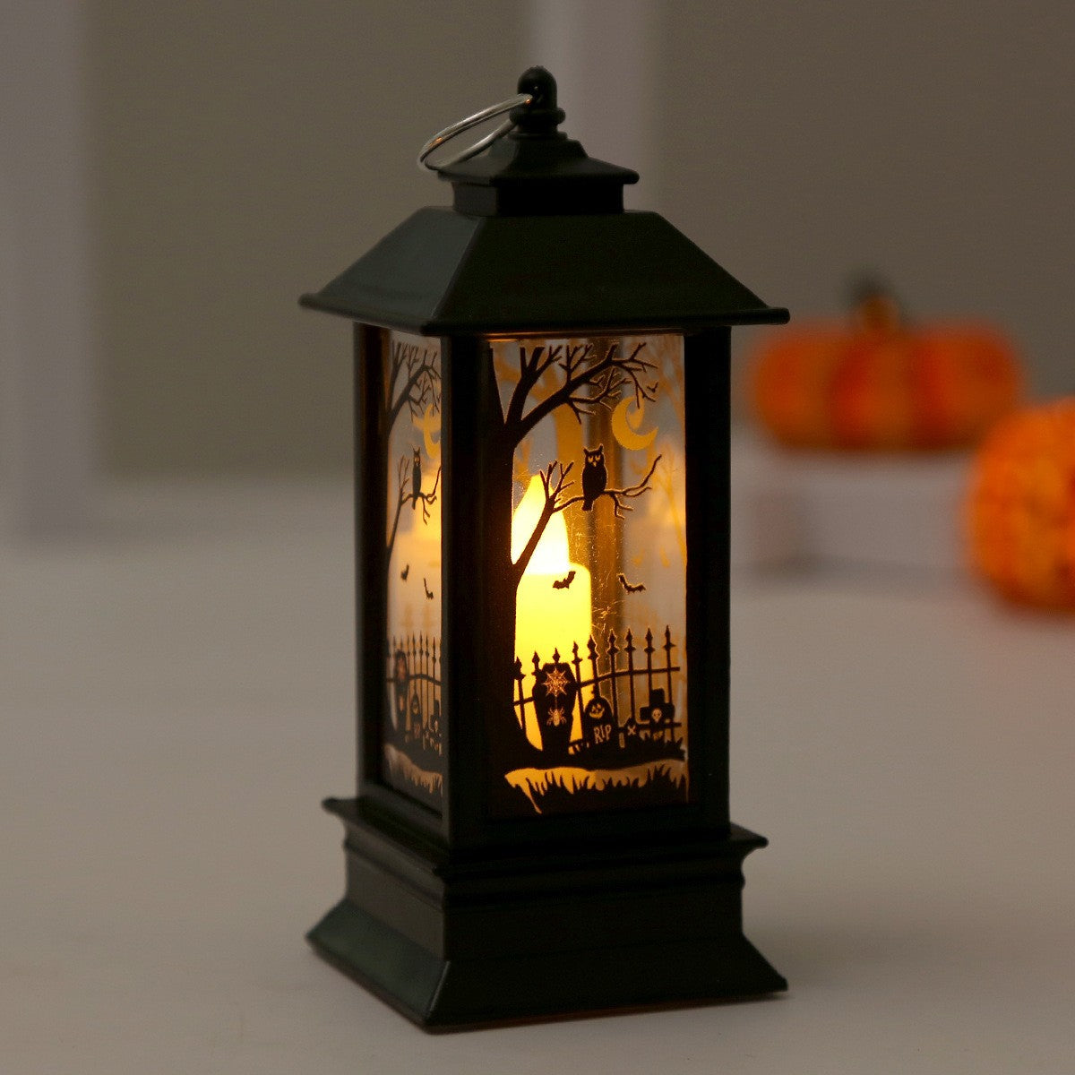 Halloween LED Pumpkin Lamp Ornaments Horror Atmosphere Kids Toy 2026 Halloween Party Home Decor Decoration Supplies