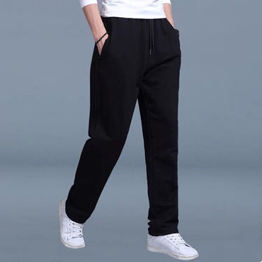 New Korean Straight tube Men Casual Sports Pants Running Workout Jogging Long Pants Gym Sport Trousers for Men Jogger Sweatpants