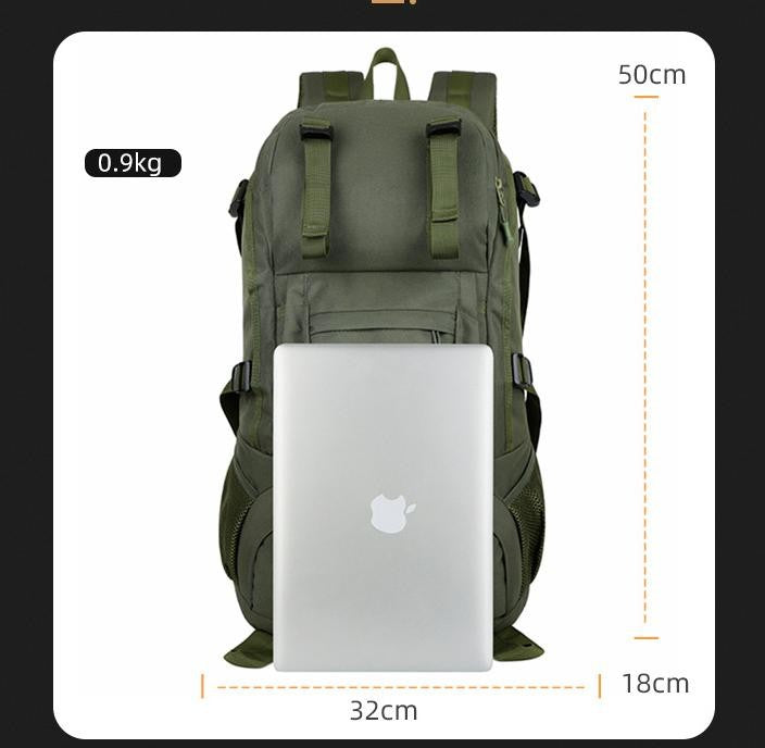 New Hiking Mountaineering Bag 50l Large Capacity Waterproof Ultra Light Outdoor Sports Backpack For Men