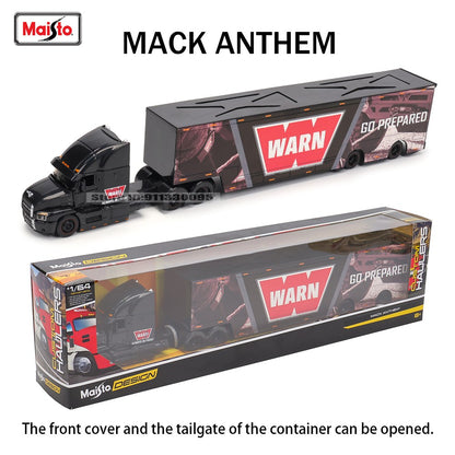 Maisto 1:64 MACK Anthem LoneStar UP Transporte Fabricação de Fundição Reboque Modelo Simulação Modelo Coleção de Carro de Liga