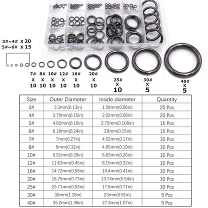 Anel Guia de Vara de Pesca 10pçs~100pçs Resistente ao Desgaste Cerâmica Kit de Reparo de Vara Anel Alconite Preto 6mm~47.3mm
