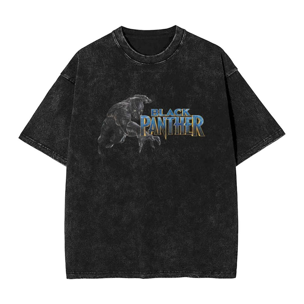 Men's Frgrt T Shirt Black Panther 100% Cotton Clothing Humorous Short Sleeve Crew Neck Tee Shirt 6XL T-Shirts