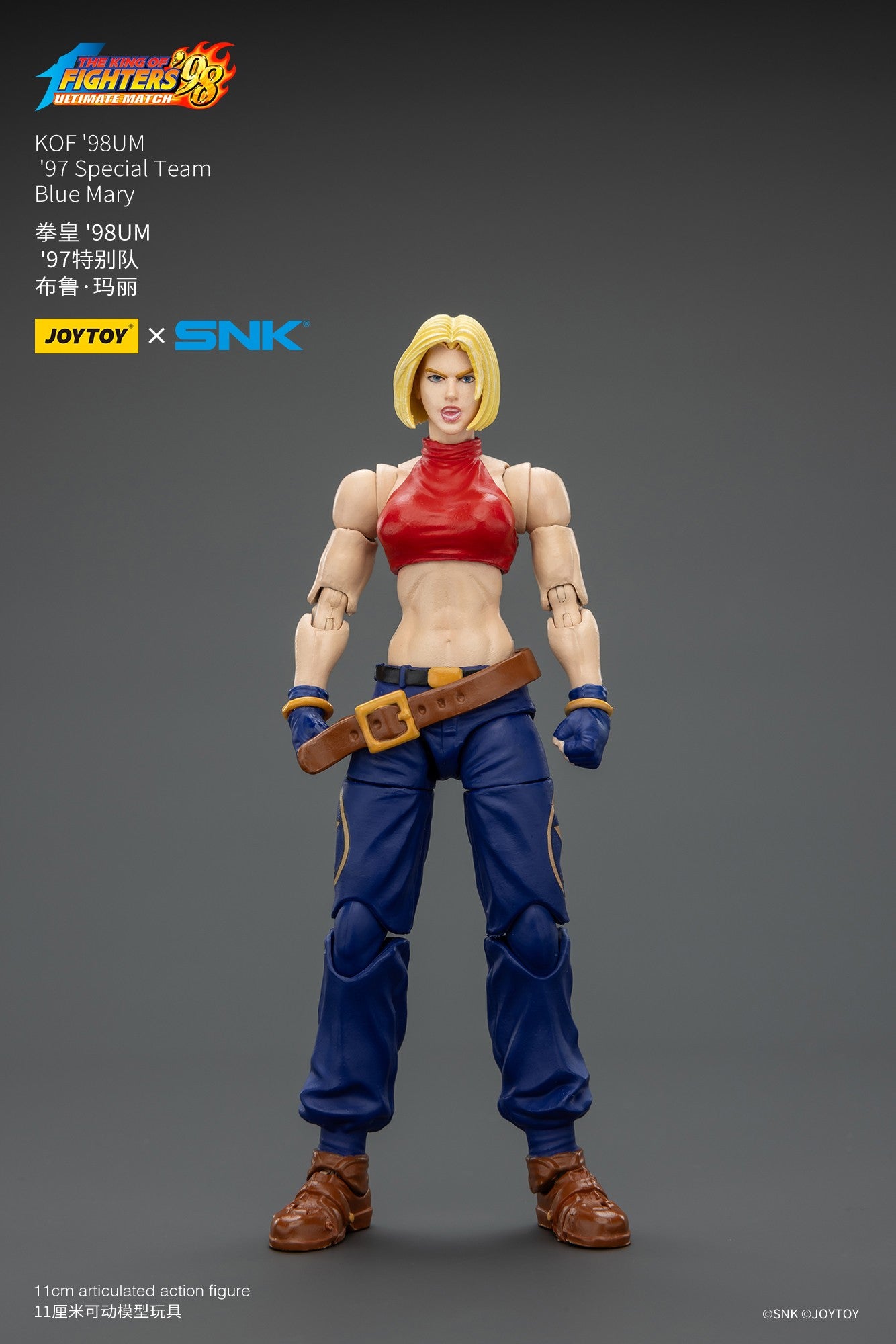 [Pré-venda] JOYTOY 1/18 Action Figure SNK KOF '98UM '97 Modelo de Anime da Equipe Especial