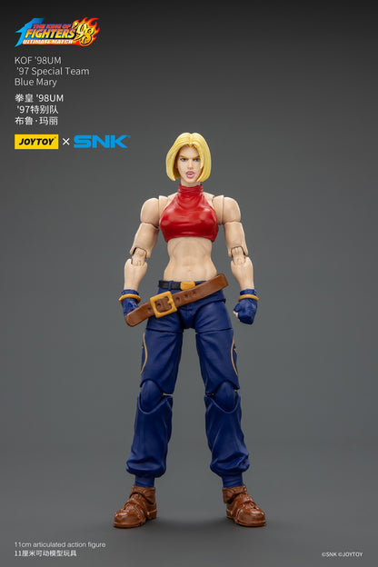 [Pré-venda] JOYTOY 1/18 Action Figure SNK KOF '98UM '97 Modelo de Anime da Equipe Especial
