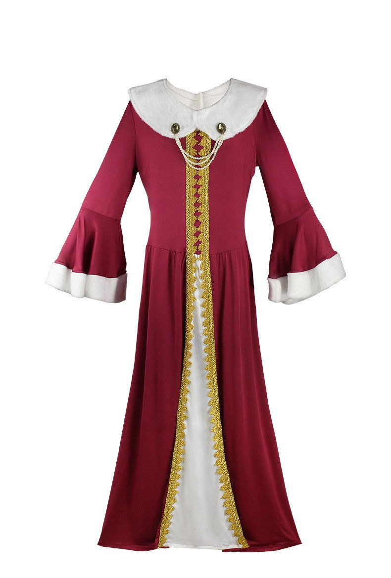 Queen and King Costume for Men Women - Men's Royal King Costume for Halloween Costumes - Women's Royal Queen Costume Full Set