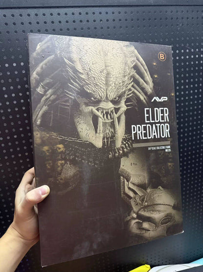 In Stock 1/6 Predator Hc Flower Crab Elder B C Version Scarred Predator Action Figure Model Desktop Collection Decoration Toy