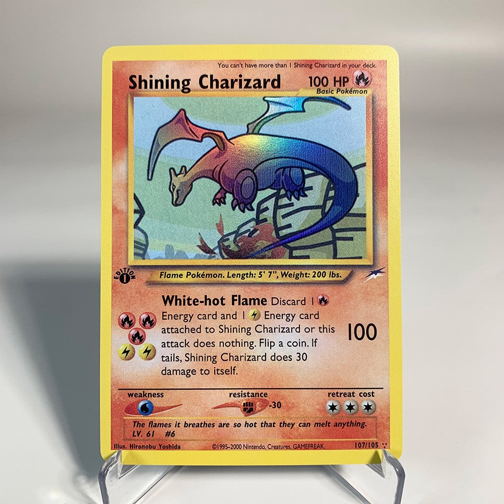 Cards Pokémon Charizard Charizard Brilhante Charizard Holográfico Charizard Ex GX VMX Hobbies Coleção Rara Cartas de Batalha Brinquedos Presentes