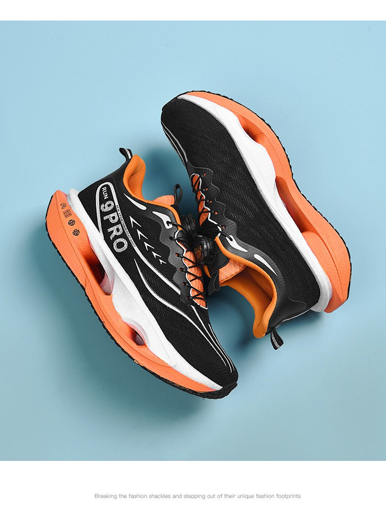 Tênis Esportivo de Corrida Placa de Carbono Especializada Maratona Amortecimento a Ar Masculino Respirável Leve Feminino Confortável Antiderrapante