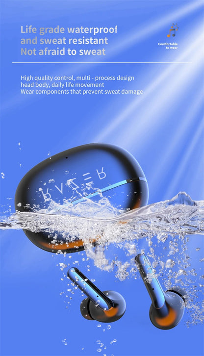 Razer Air 7 Wireless Bluetooth Headset HiFi Wireless Headphone Mic TWS HiFi Stereo Sound Waterproof Sports Earphones in-Ear