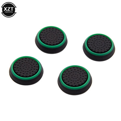 4pcs Silicone Thumb Stick Cover for Xbox 360/One PS4/PS3 PlayStation 4/3 Pro Game Controller Analog Grips Slim Thumbstick Case
