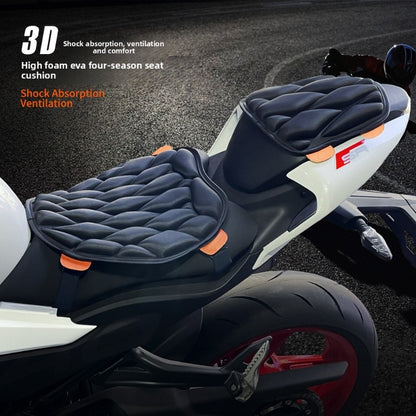 Capa de Assento para Motocicleta 3D Conforto Air Seat Capa de Almofada EVA Impermeável UV Resistente ao Calor Universal para e-bike scooter motocicleta