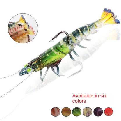 Iscas de Camarão Artificiais Macias e Realistas 9cm 12g, Jigs Luminosos para Pesca de Jigging, Iscas Artificiais para Pesca no Mar, para Peixe Vermelho, Robalo, Camarão, 1 UNID.
