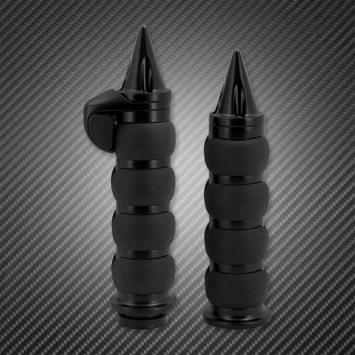 Manoplas de Guidão de Moto 1" 25mm Universal Para Harley Sportster XL1200 Touring Street Glide FLHR Dyna FXDL FLS