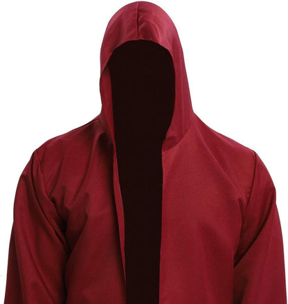 2024  Wizard Tunic Hooded Robe Halloween Cloak Cosplay Costumes Brown  cosplay costumes