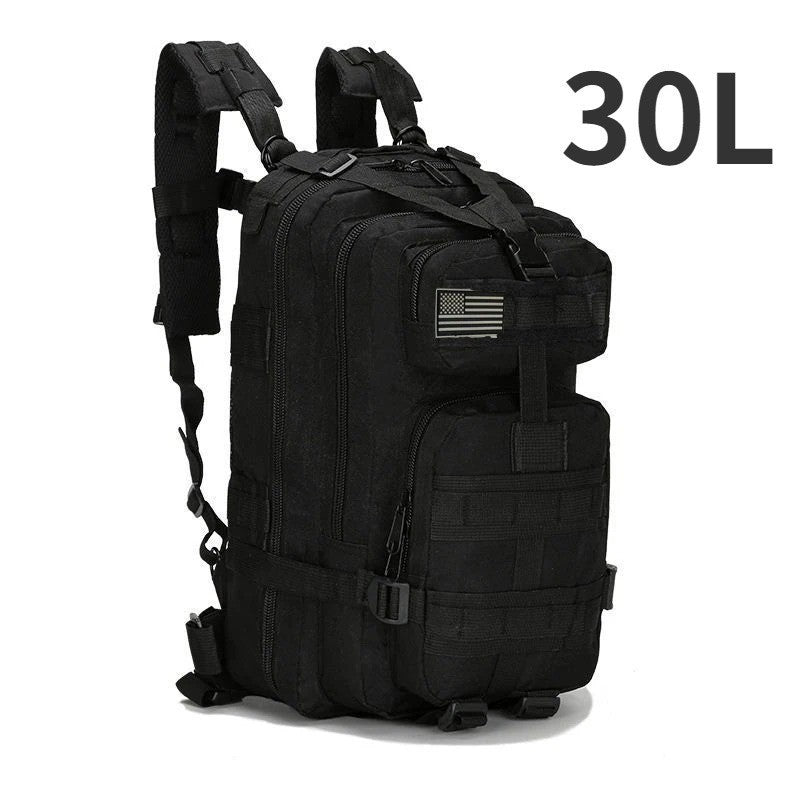 50L/30L Backpack  Military Assault Pack For Men, 3 Day Bug Out Bag Molle DaypackFor Camping Outdoor Sport Rucksack Backpacks