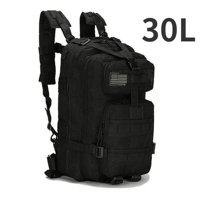 50L/30L Backpack  Military Assault Pack For Men, 3 Day Bug Out Bag Molle DaypackFor Camping Outdoor Sport Rucksack Backpacks