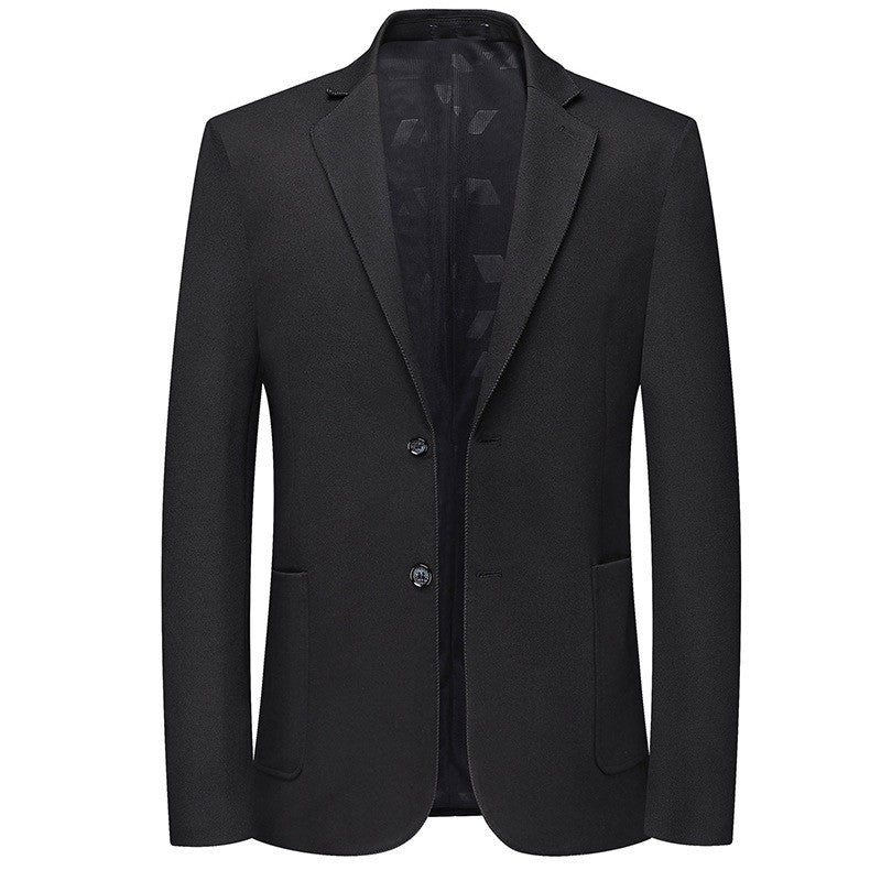 Spring Autumn New Men's Plus Size 8XL Black Casual Suit Men's Casual Single Suit 150kg  Large 7xl Blazers for men