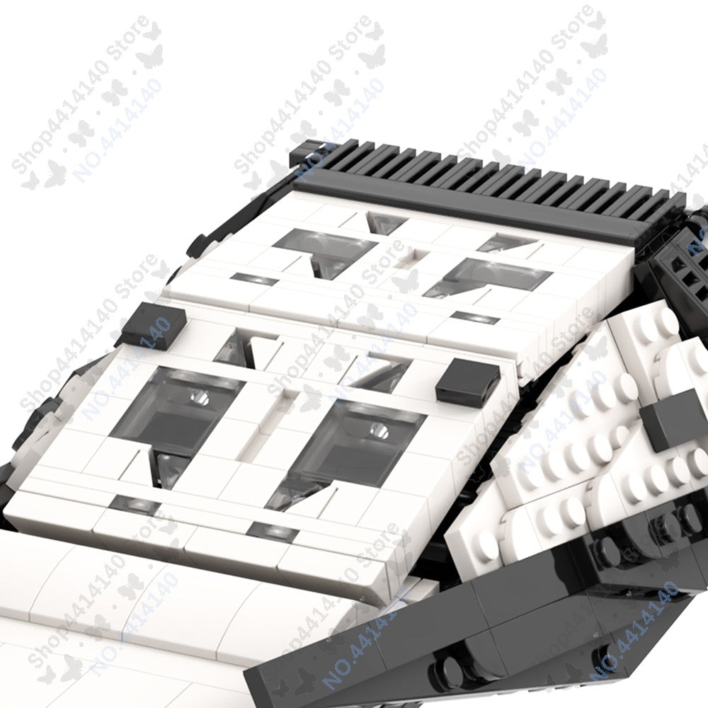 MOOXI Interstellar Scenes Black Hole Space Building Blocks Set Ranger Spacecraft DIY Bricks Adult Model Kids Toys Birthday Gifts