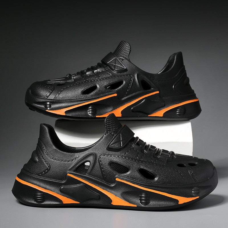 Summer Men's Outdoor Sandals Slippers Beach Comfortable Thick Soft Clogs Men Women Beach Sandals Male Casual Water Garden Shoes