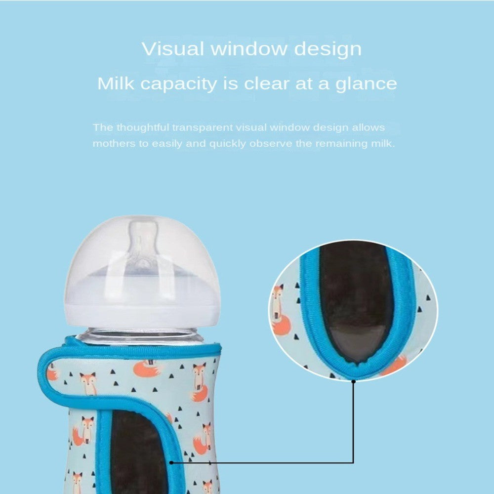 Insulation Thermal Protective Cover Storage Cover Baby Milk Bottle Warmer Milk Bottle Sleeve Cup Cover Milk Bottle Cover