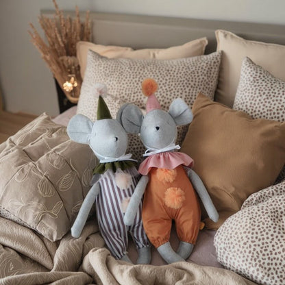 2025 Baby Plush Toy Comforts Sleeping Cute Rabbit, Bear, Mouse Baby Girl Doll, Cloth Doll Doll