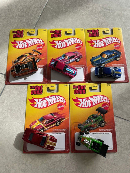 Hot Wheels Miniatura de Carro em Liga Leve JBY68 Série The Hot Ones Porsche 917 Bmw M1 Volkswagen T2 Pickup Carro Colecionável de Presente