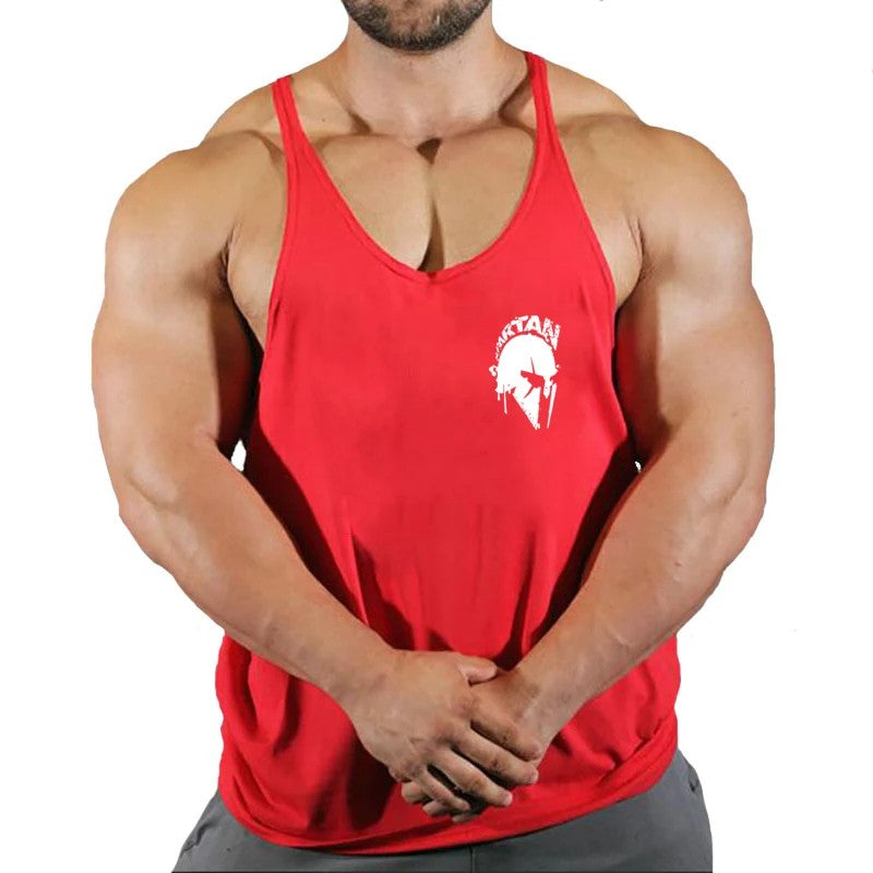Gym Man Workout Bodybuilding Shirt Men Singlets Stringer Undershirt Vests Tank T