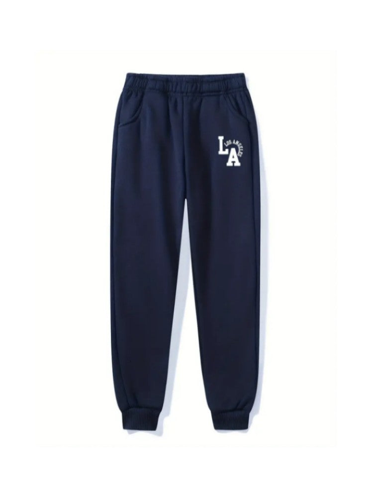 Sweatpants Mens Casual Cotton Mens Joggers Tracksuit Bottoms Men with Loose fit Gym “Los Angeles” Printed