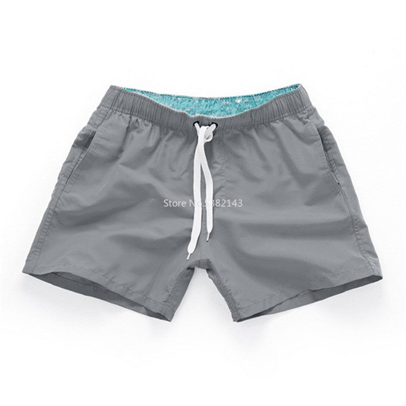 Breathable Quick Dry Men's Casual Beach Shorts Summer Swimming Trunks Adjustable