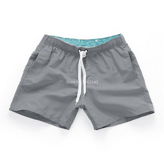 Breathable Quick Dry Men's Casual Beach Shorts Summer Swimming Trunks Adjustable