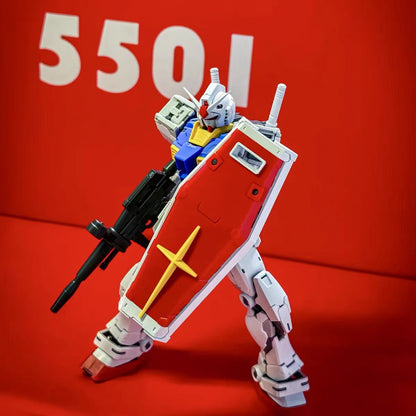 Reparo de Máscara Versão Changlong 5501rg 1/144 Yuanzu 2.0 Modelo Montado Rgurx-78-2 Boneco de Brinquedo Menino Réplica de Alta Versão