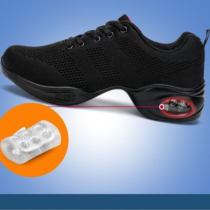 Jazz Dance Shoes For Women's Dance Sneakers Lightweight Breathable Woman Dancing Shoes