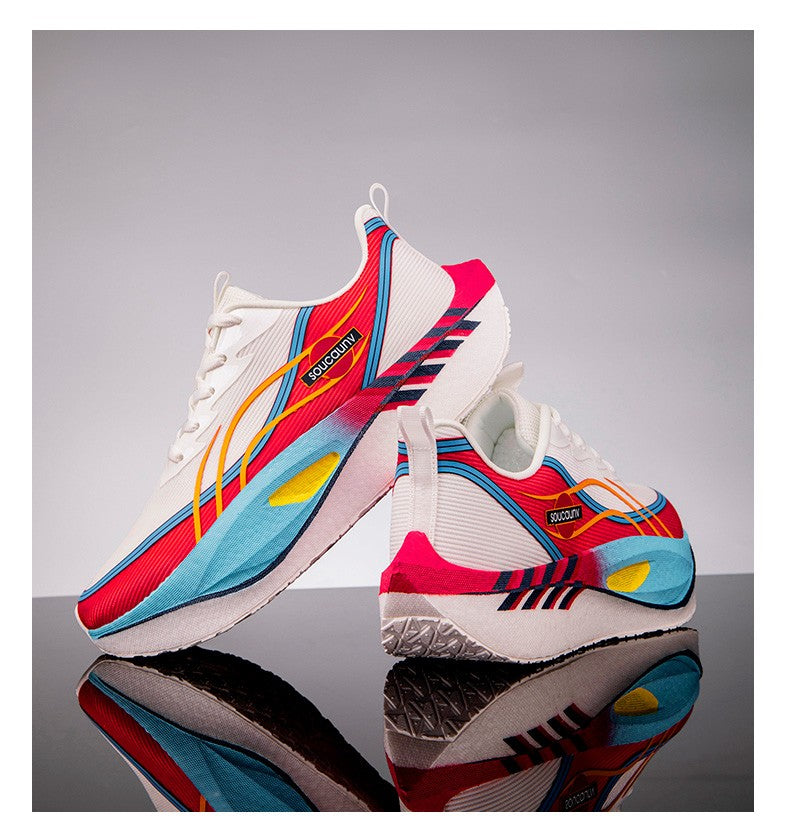 Running Shoes Casual Carbon Board Marathon Men Sports Tenis Air Breathable Women's Comfortable Athletic Nonskid Leisure Sneakers