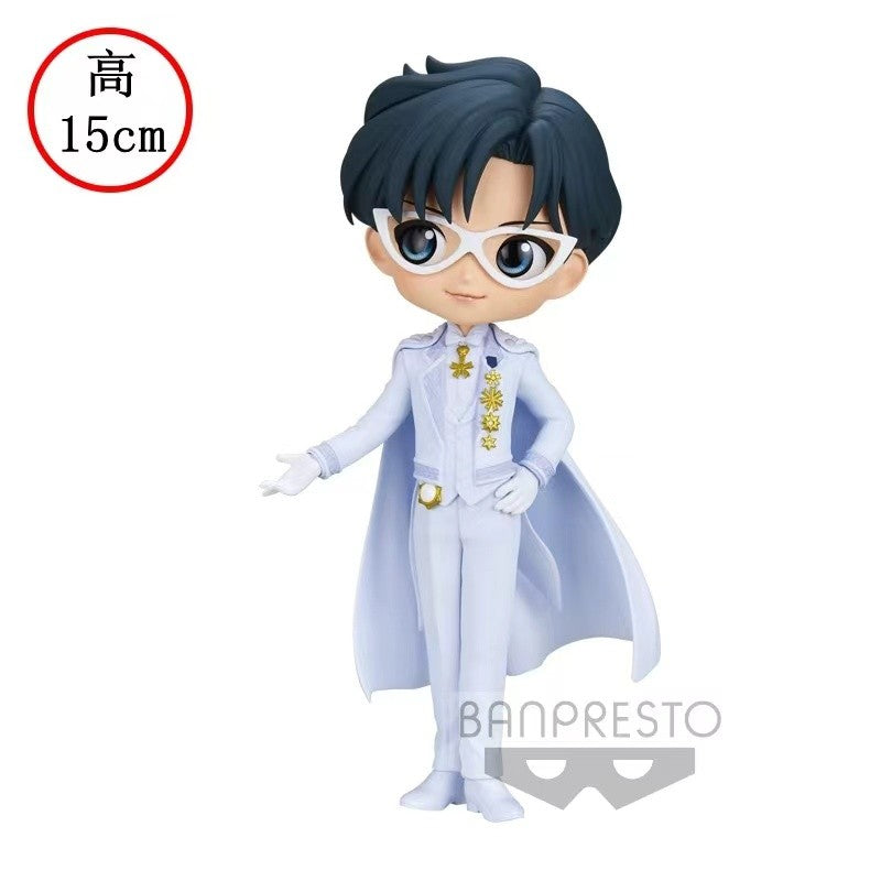 Em Estoque Original Qposket Chibiusa Sailor Moon Tsukino Usagi Kino Makoto PVC Miku Q Posket Brinquedos Fofos Anime Bonecos de Ação Presente